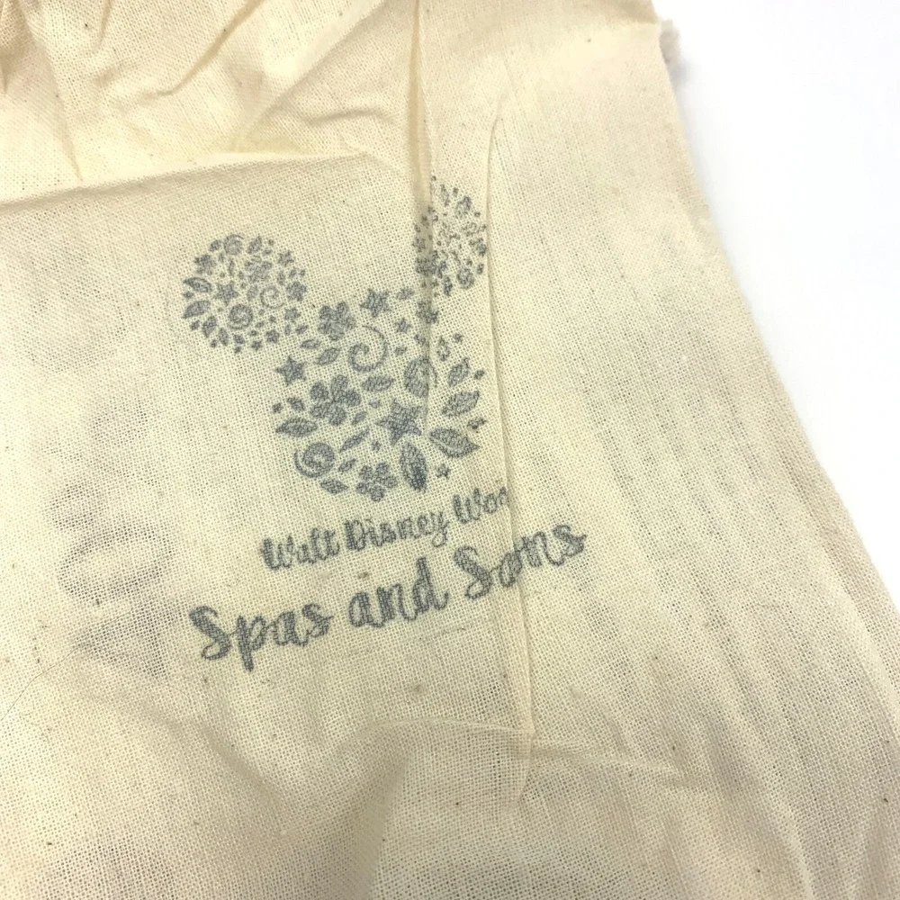 Walt Disney World Spas and Salons Promotional Bag w/ Postcard and emerginC Sampl